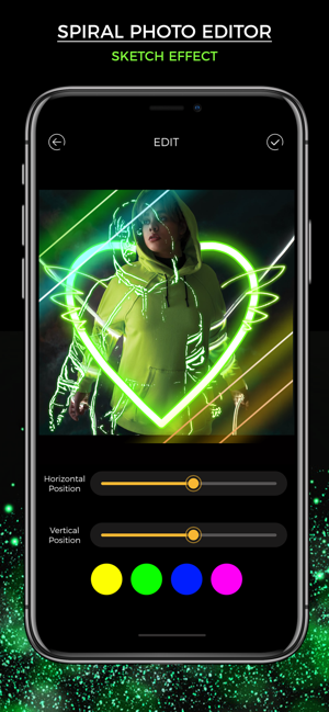 Neon Photo Editor - No Crop(圖2)-速報App