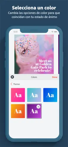 Captura de Pantalla 7 Adobe Spark Video iphone