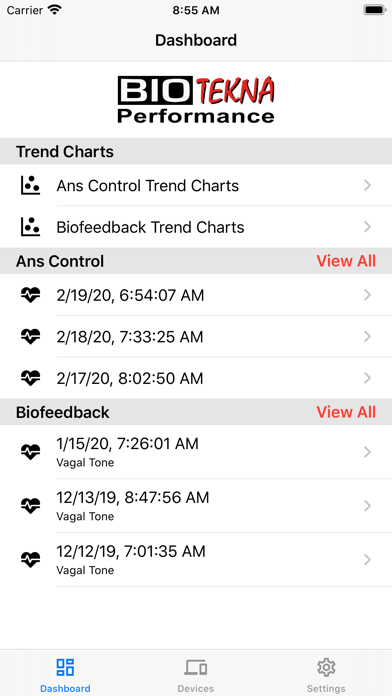 Biotekna Performance screenshot 2
