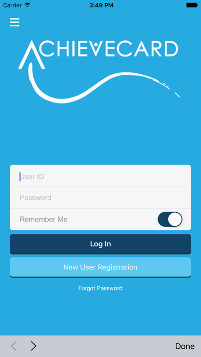 Screenshot #2 pour AchieveCard – Mobile Banking
