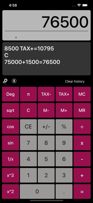 Calculator Pro Lite(圖3)-速報App