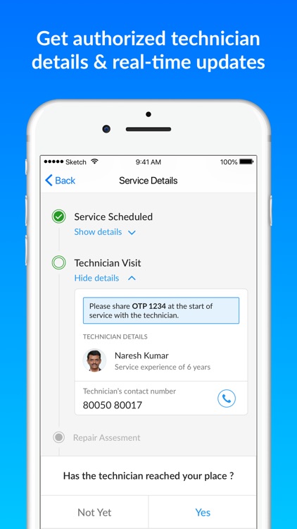 OneAssist for iPhone