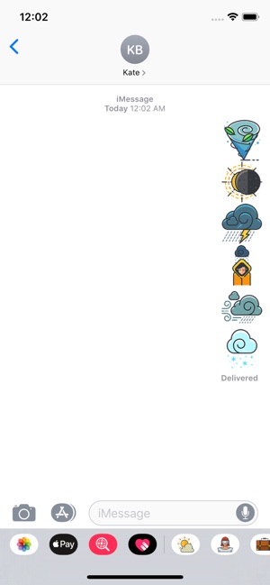 Weather Forecast Stickers(圖2)-速報App