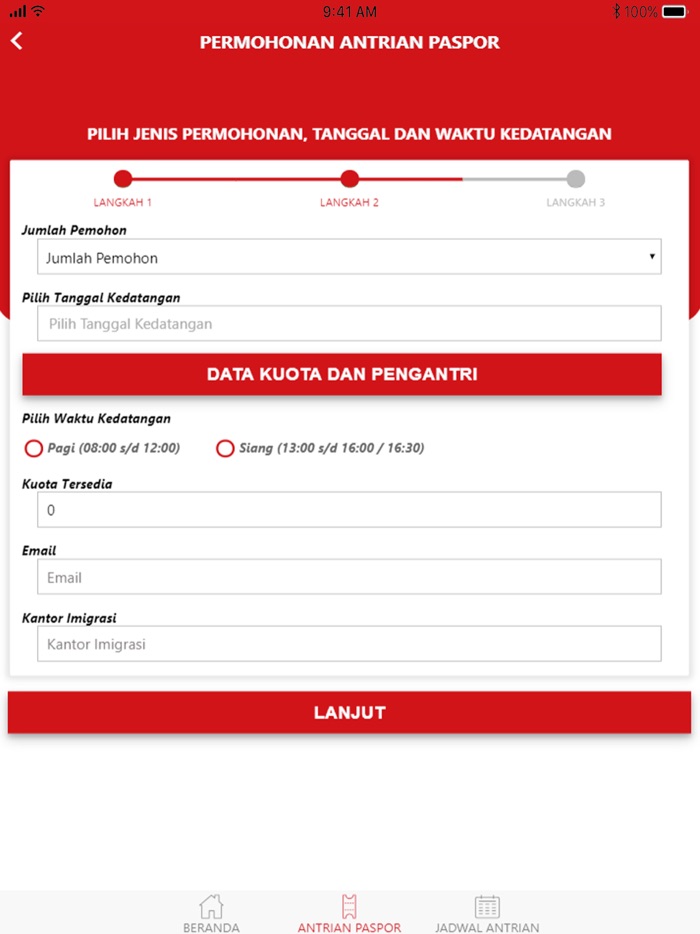 Layanan Paspor Online