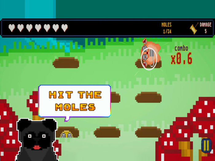 Crush a Mole - Clicker Game