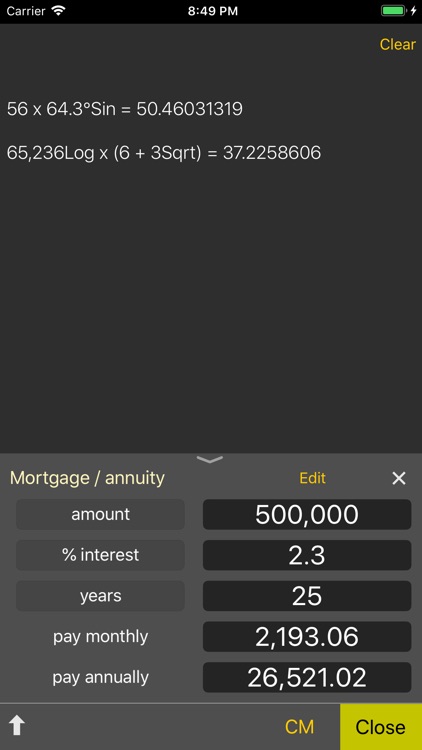 Function Calc