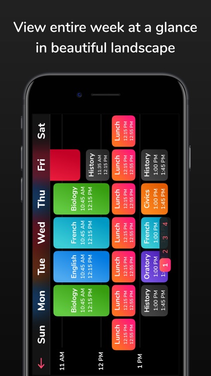 School Timetable - class table screenshot-6