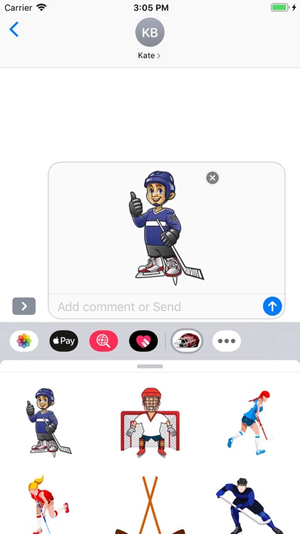 Hockey - Stickers Pack screenshot-6