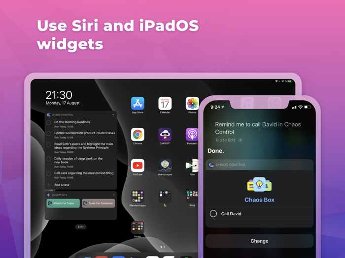 Chaos Control™ GTD Task List