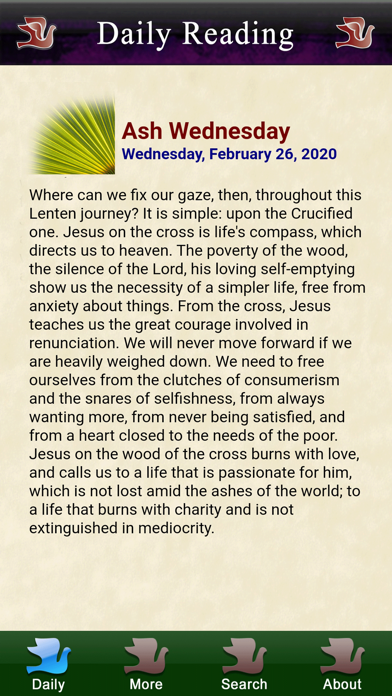 Lent 2020 with Pope Francis screenshot 3