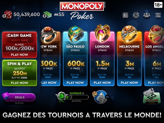 MONOPOLY Poker - Texas Holdem MONOPOLY Poker - Texas Holdem