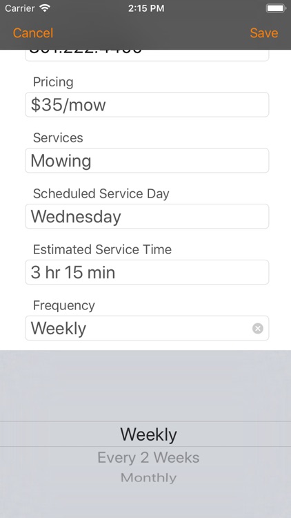 LawnClient - Job Tracking screenshot-9