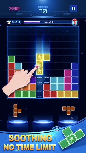 Glow Block Puzzle Game(圖2)-速報App