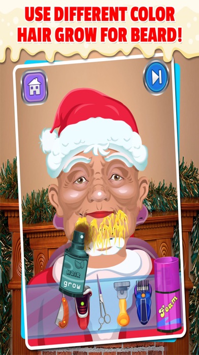 How to cancel & delete Santas Christmas Shaving Salon - Free Kids Games from iphone & ipad 3