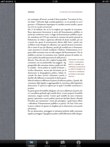 Rivista Italianieuropei screenshot 4