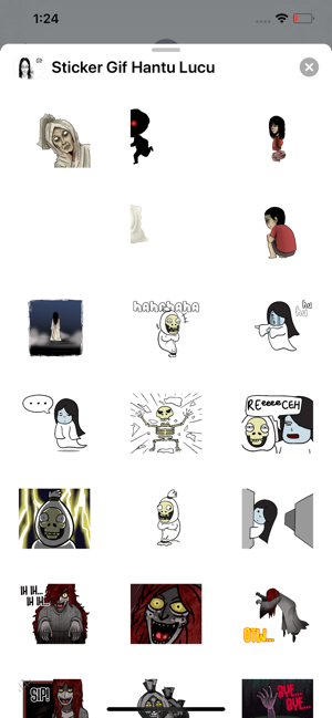 Sticker Gif Hantu Lucu(圖1)-速報App