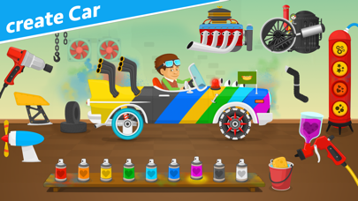 Racing cars game for kids 2-5 screenshot 3