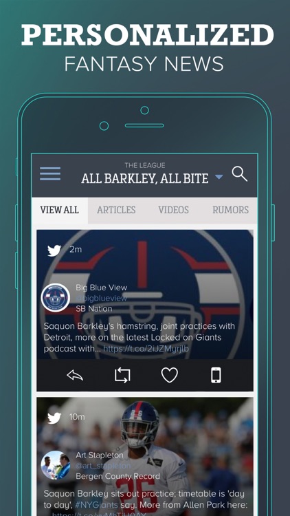 SportsManias: Emojis & Fantasy