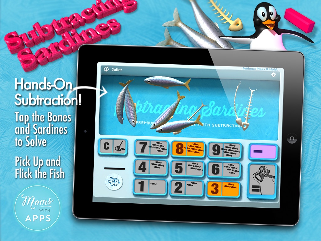 Subtracting Sardines HD screenshot 2