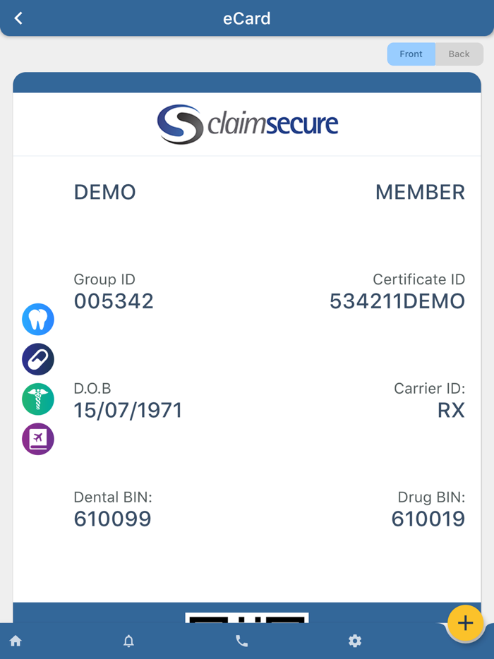 ClaimSecure eProfile