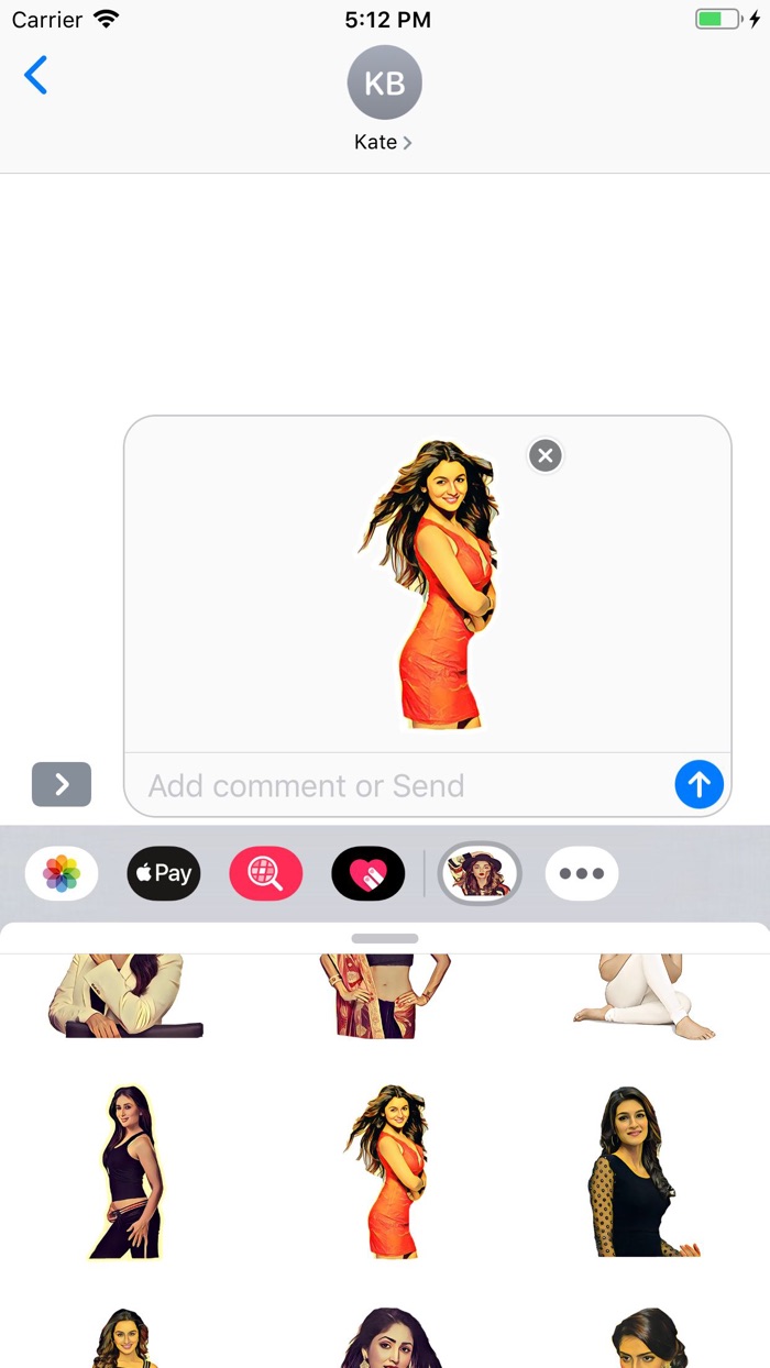 Bollywood Stickers Pack