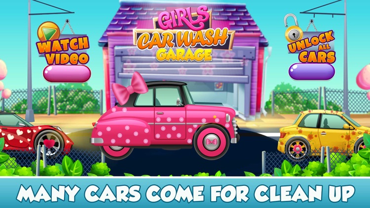 Girls Car Wash Workshop Game screenshot-4