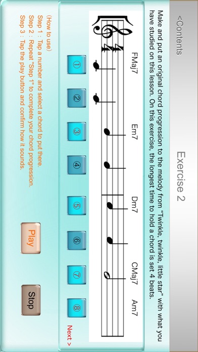 Jazz Harmony Lesson 2 Screenshot 4