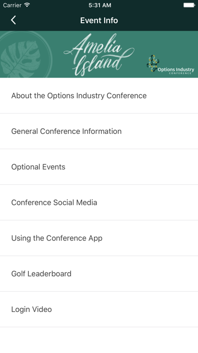 How to cancel & delete Options Industry Conference from iphone & ipad 4