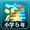 This application can be studied fifth grade kanji characters 185