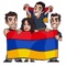 We are happy to present Charismatic Armenian stickers that will make you want to share them with the world