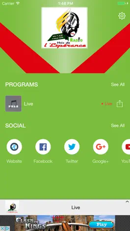 Game screenshot Radio Voix de L'Esperance mod apk