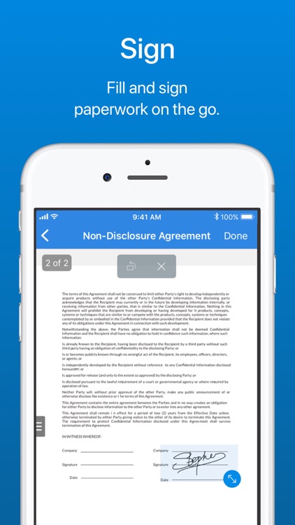 SignEasy - Sign and Fill Docs