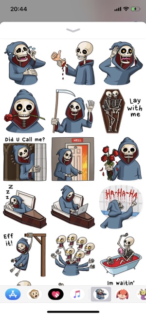 Death Pun Funny Stickers(圖1)-速報App