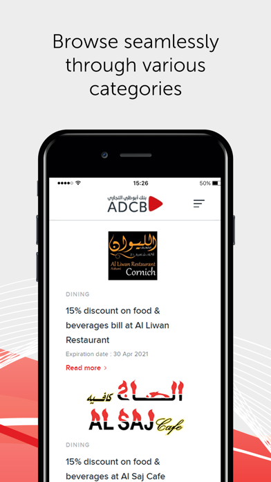 How to cancel & delete ADCB Offers from iphone & ipad 4