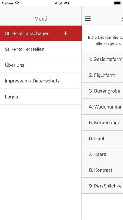 Stil-Beratung-App