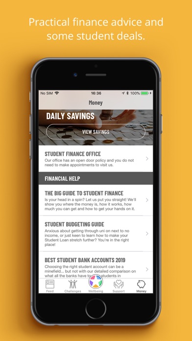 RoeWellbeing – student support screenshot 4