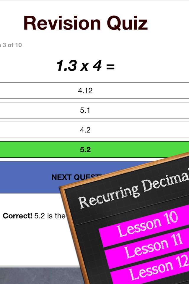 Decimals Mathematics screenshot 4
