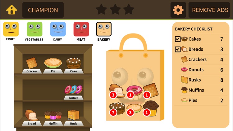 Grocery Game for 1st 2nd Grade screenshot-4