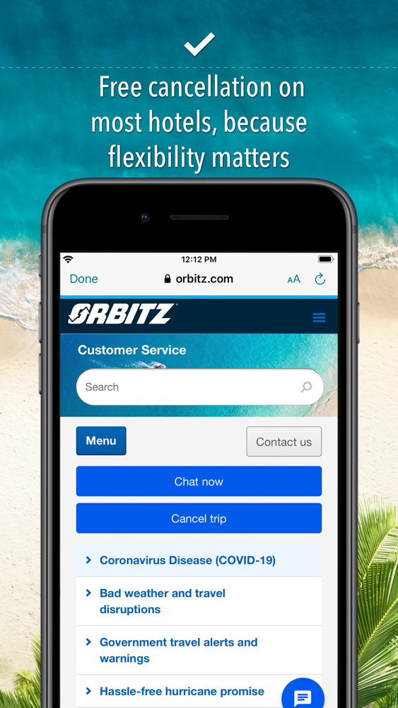 Orbitz Hotels & Flights App For IPhone - Free Download Orbitz Hotels ...