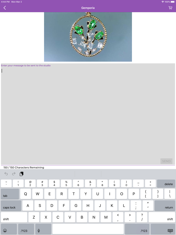 Gemporia Jewelry Auctions screenshot