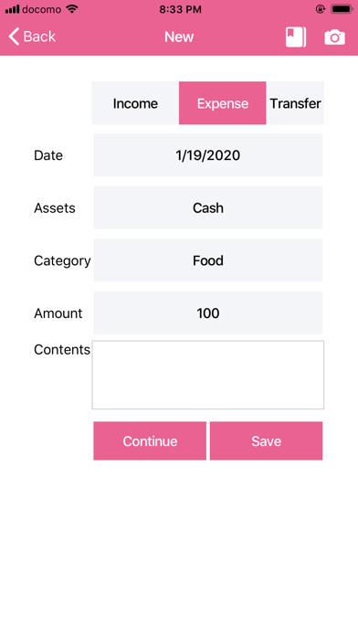 3Q MoneyNote-Simple Finance screenshot 4