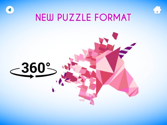 Unicorn 360 Poly Puzzleのおすすめ画像2