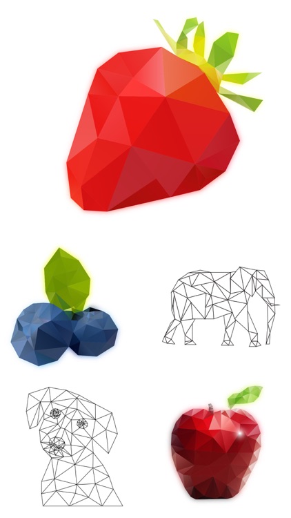 Low Poly Color Puzzle Art book screenshot-3