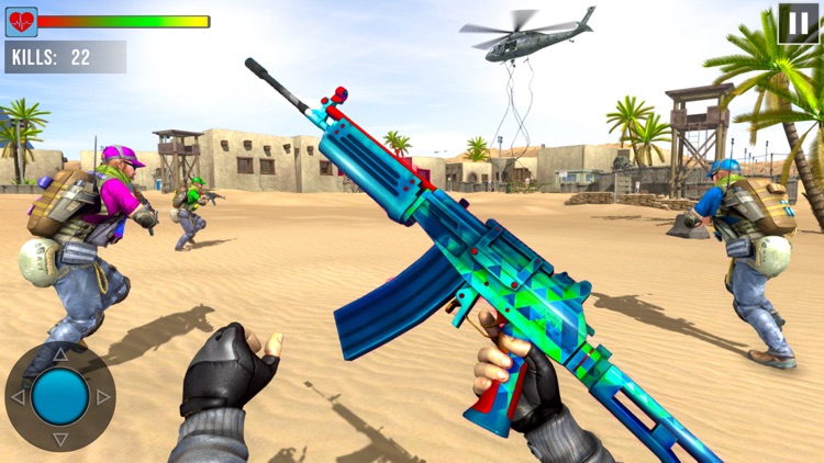 FPS Shooting Gun Strike Game screenshot-5