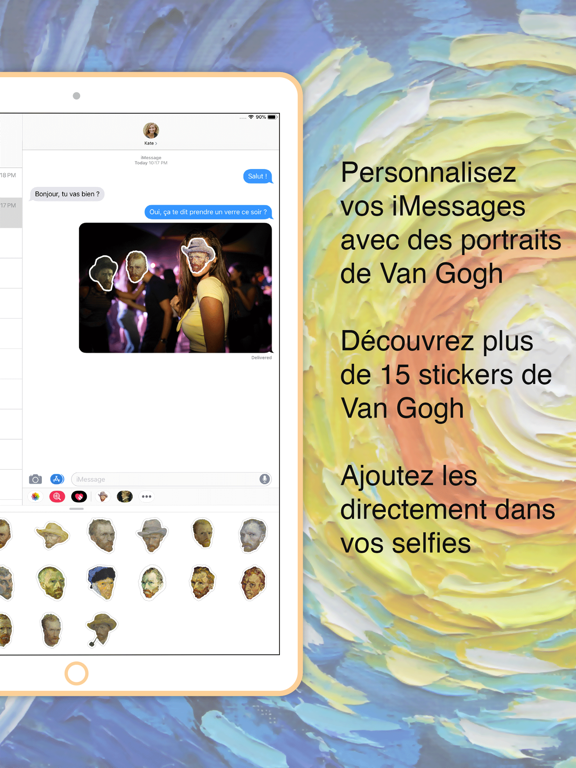 Screenshot #4 pour Self Portrait Van Gogh