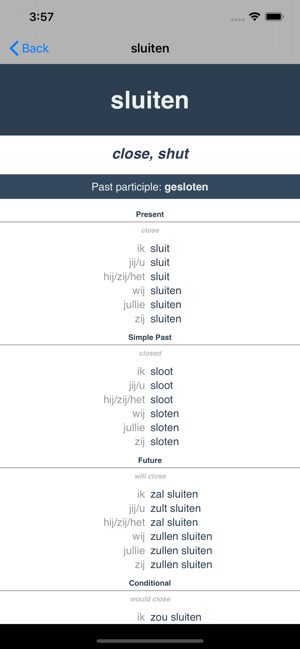 Dutch Verb Blitz(圖9)-速報App