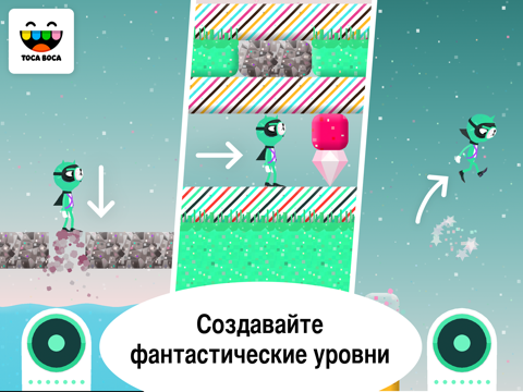 Скриншот из Toca Blocks