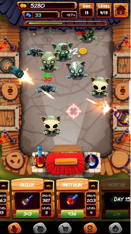 Hamsters vs Zombie Cats screenshot-3