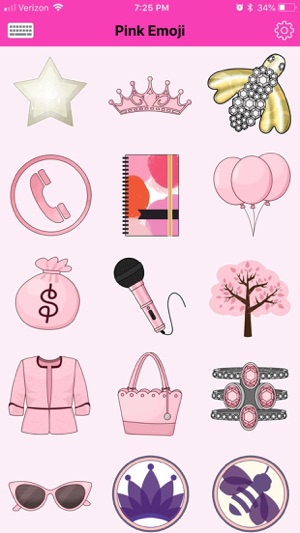 Pink Emoji for Beauty(圖3)-速報App