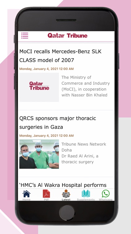 Qatar Tribune for iPhone screenshot-3